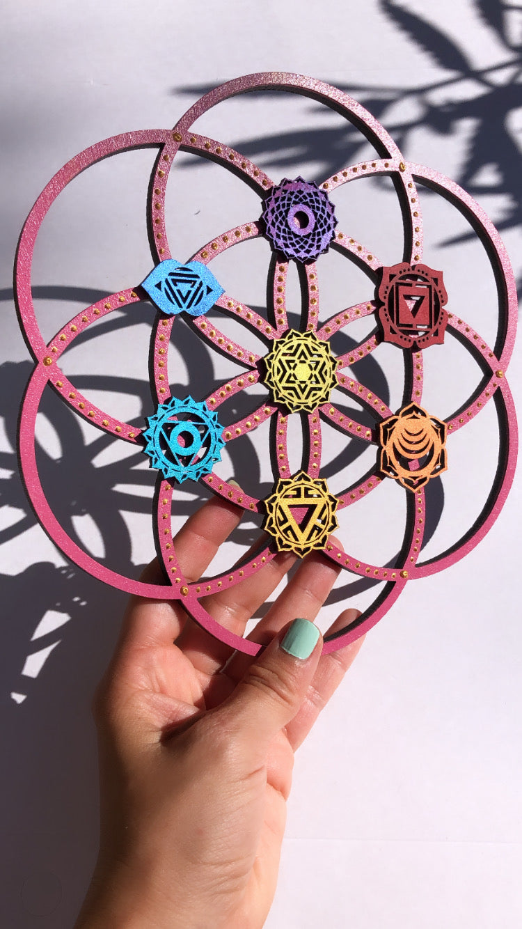 SEMILLA DE LA VIDA 7 CHAKRAS